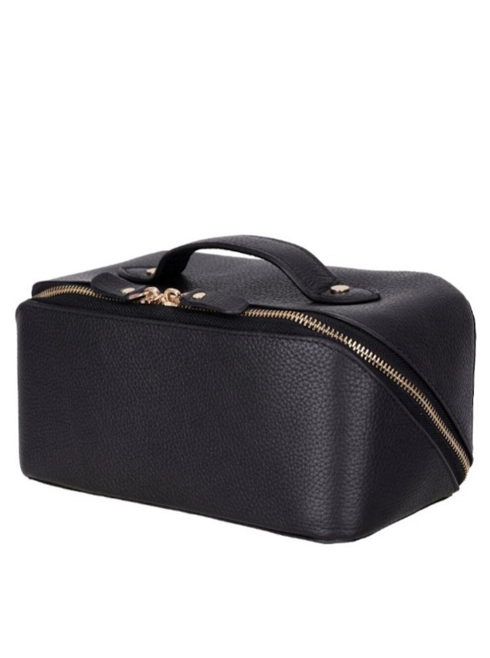 New Ella Expandable Zip Around Cosmetic Travel Bag In Black By Chicos